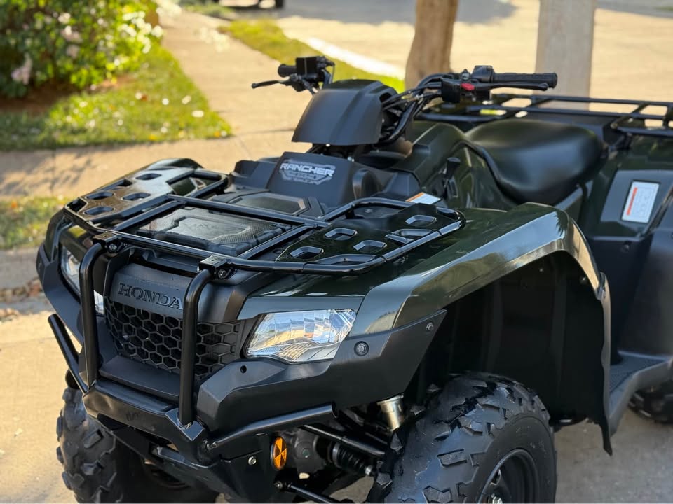 2025 Seminueva! Cuatrimoto Honda rancher trx 420 4x4 impecable - Imagen 4