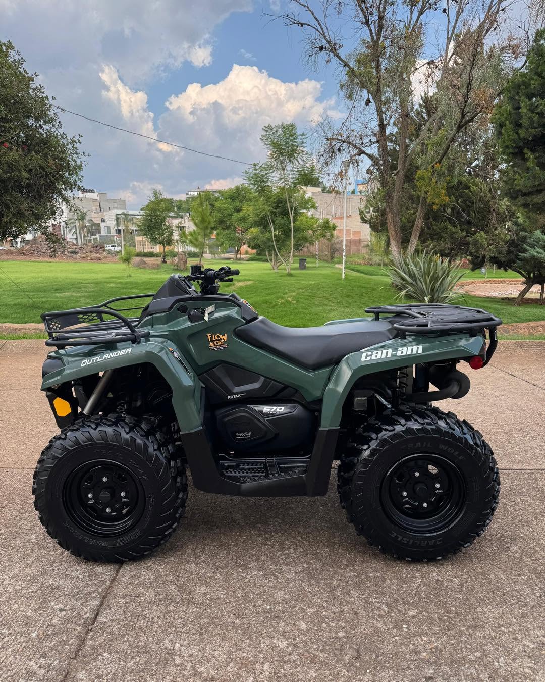 Seminueva Can Am Outlander 570 4x4 2021 Edición Especial 45 horas y 200 millas - Imagen 10