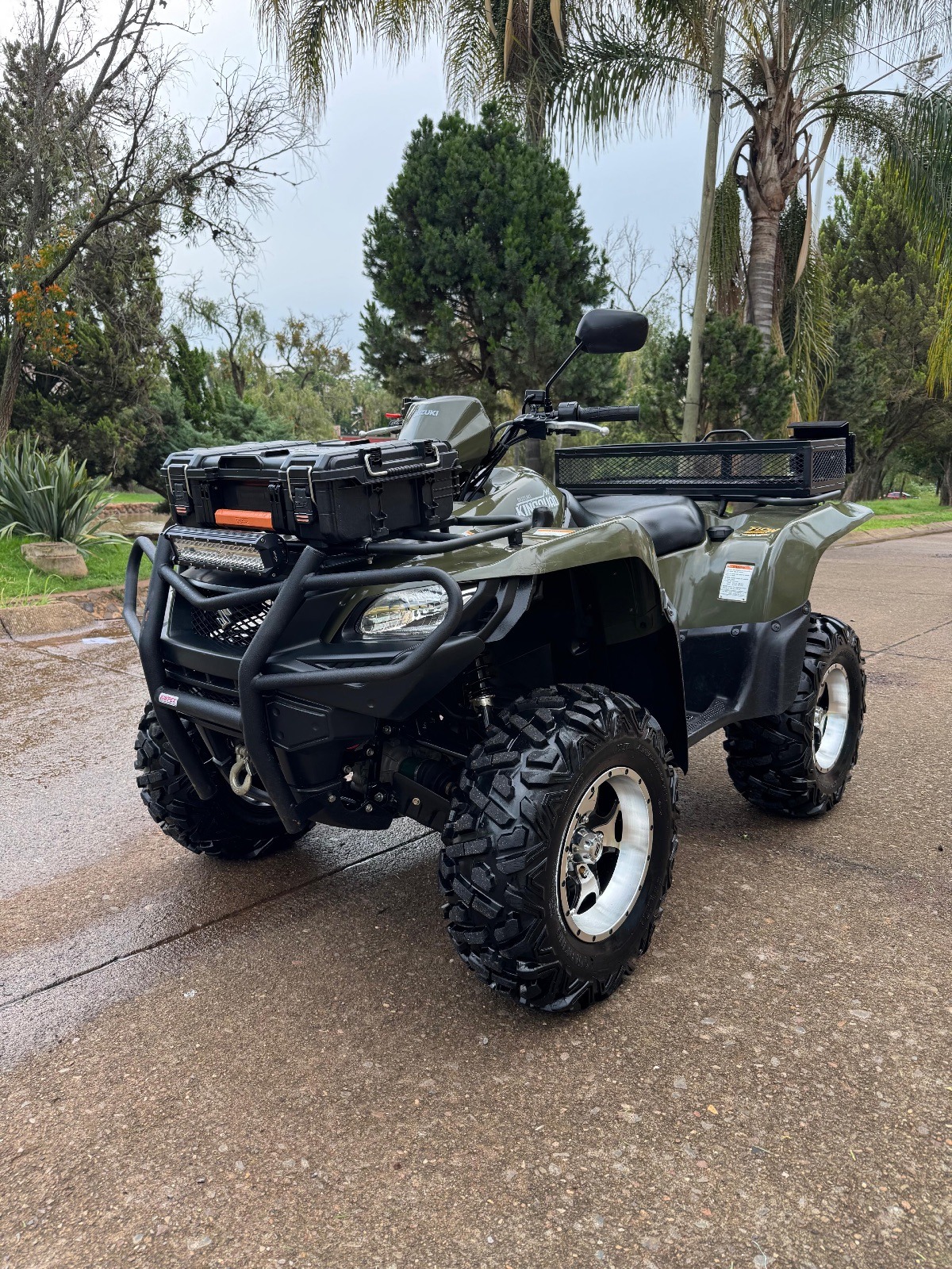 IMPECABLE SUZUKI KING QUAD 750 2017 RECIEN LEGALIZADA 1000 MILLAS DE USO
