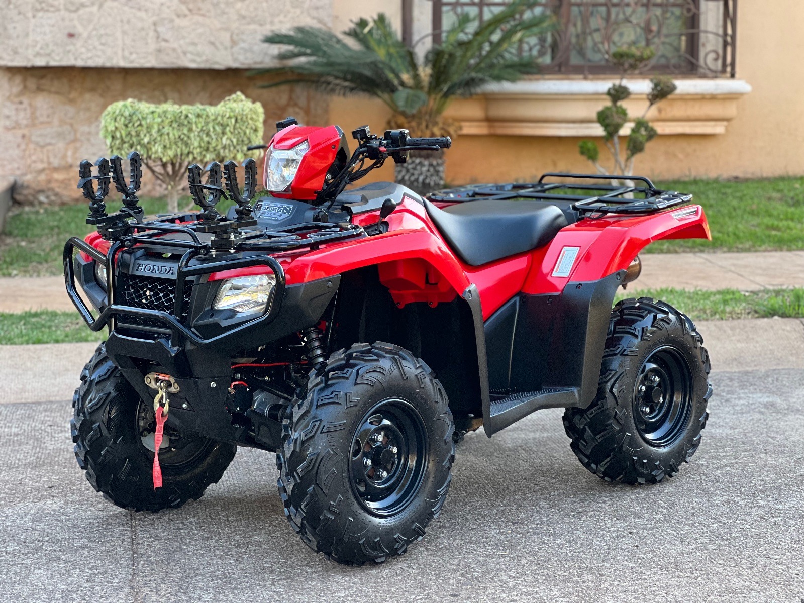 2018 NUEVA! Honda Rubicon Trx 500 4x4 IRS Automatic con Winch 30hr 100km / ZONA 1