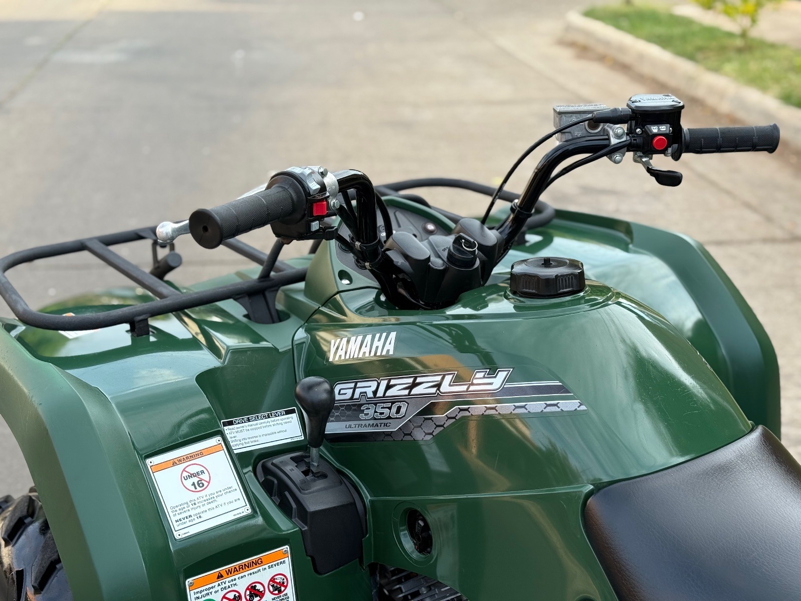2014 Seminueva! Yamaha Grizzly 350 4x4 automática para exigentes / ZONA 1 - Imagen 8