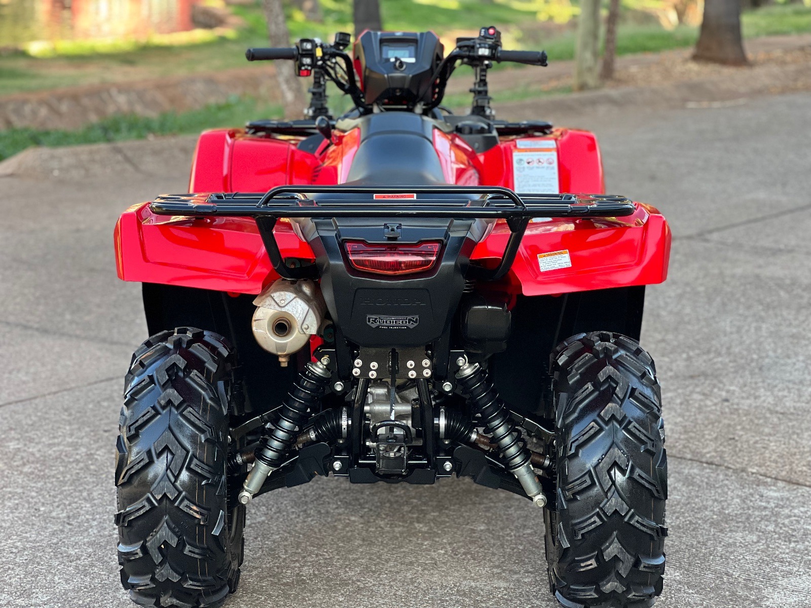 2018 NUEVA! Honda Rubicon Trx 500 4x4 IRS Automatic con Winch 30hr 100km / ZONA 1 - Imagen 4