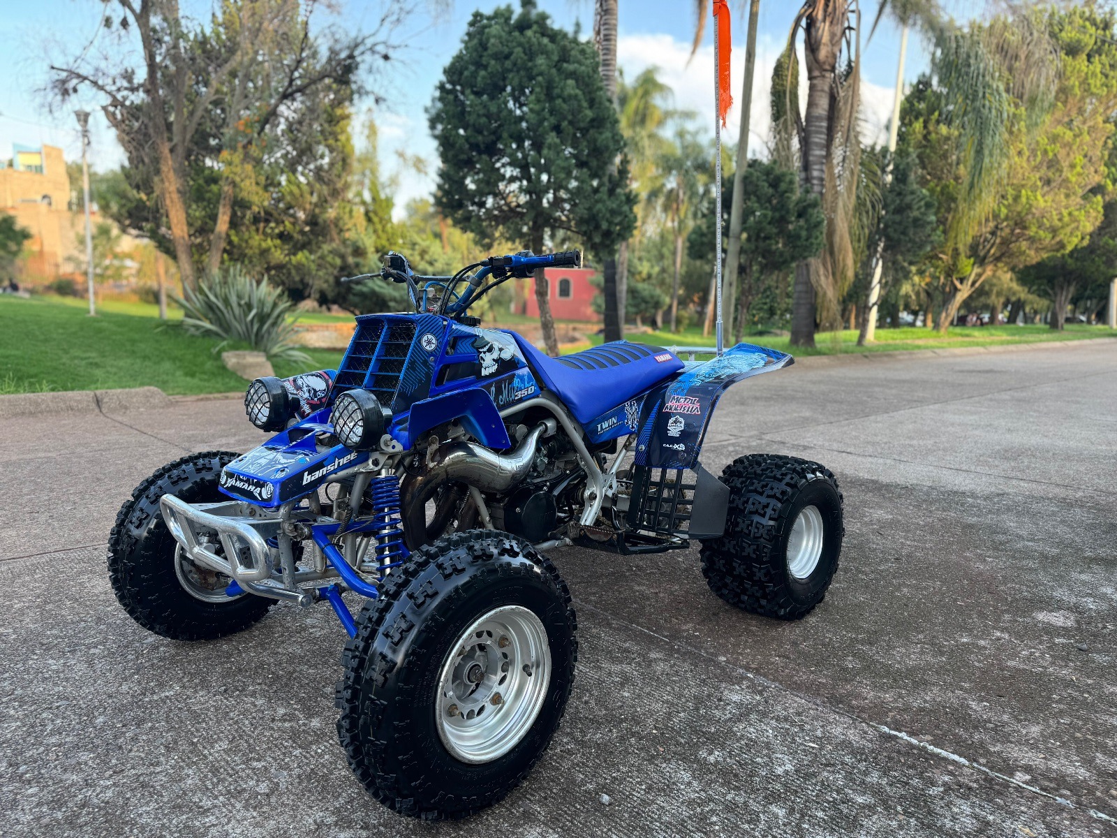 CONSERVADA YAMAHA BANSHEE 350 2001 EQUIPADA LLANTAS NUEVAS / ZONA 3