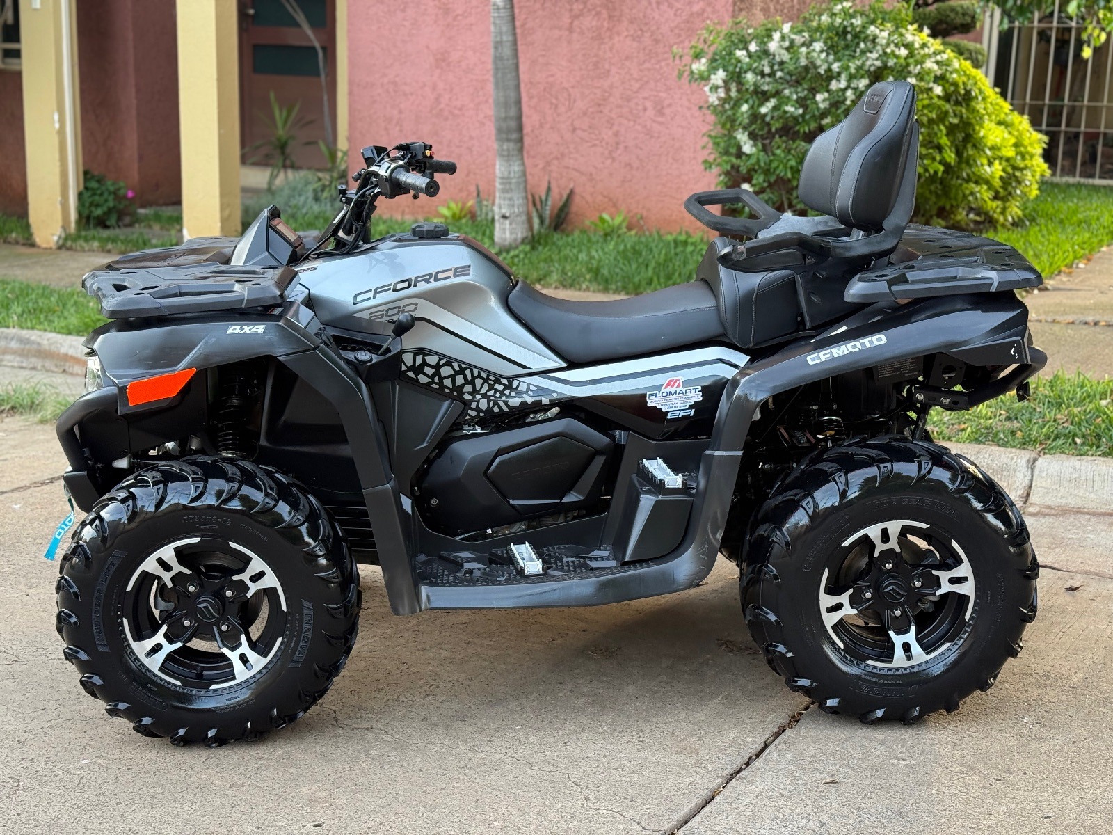 2021 Seminueva! Cfmoto Cforce 600 Touring 4x4 dps Winch rines 80hr impecable / ZONA 1 - Imagen 2