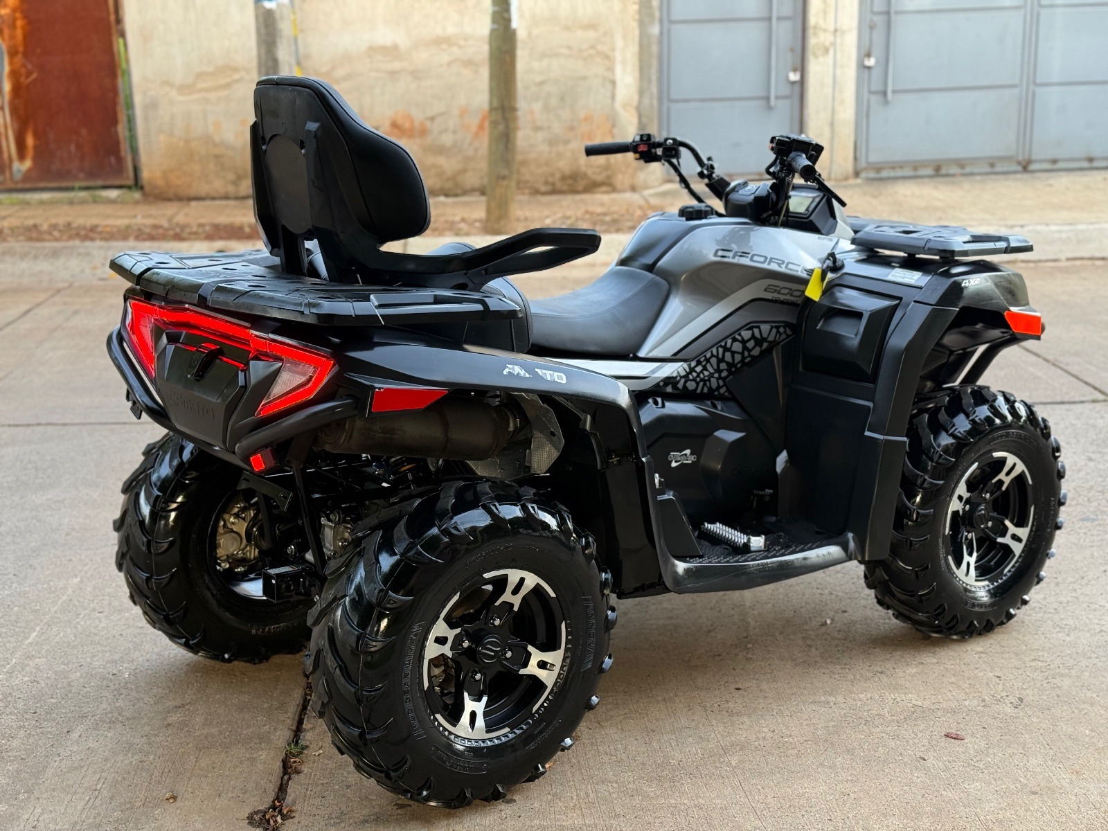 2021 Seminueva! Cfmoto Cforce 600 Touring 4x4 dps Winch rines 80hr impecable / ZONA 1 - Imagen 5