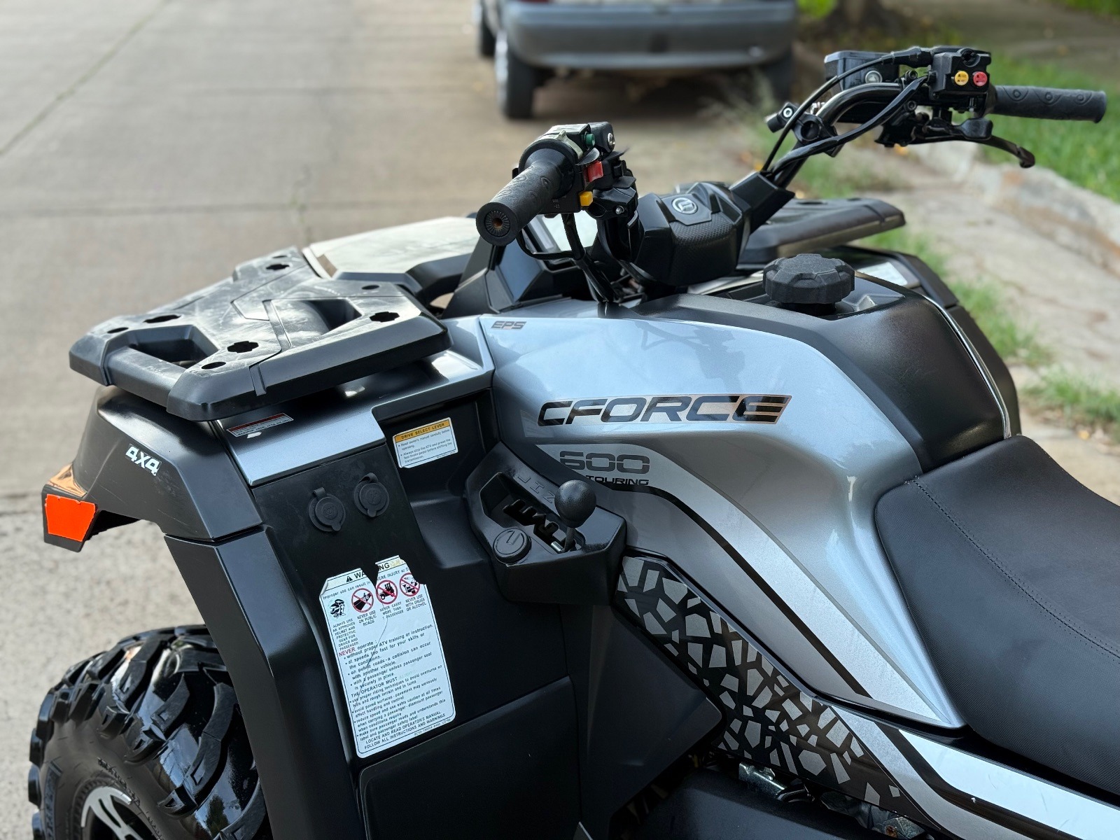 2021 Seminueva! Cfmoto Cforce 600 Touring 4x4 dps Winch rines 80hr impecable / ZONA 1 - Imagen 9